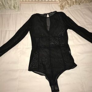 ZARA mesh bodysuit